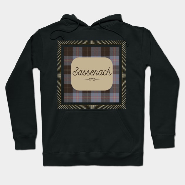 Sassenach Fraser Clan Tartan Hoodie by MalibuSun